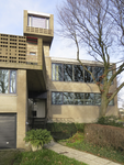 906812 Gezicht op het pand Huizingalaan 189 (Dingemans Architektenbureau) te Utrecht.N.B. Het gebouw is ontworpen door ...